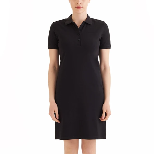 Columbia CSC Basic Polo Dress Kadın Kısa Kollu Elbise CS0378-010 ürün görseli 1