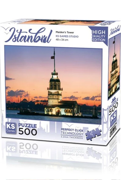 KS PUZZLE 500 PARCA KIZ KULESI AET GALERY (11099) ürün görseli 1