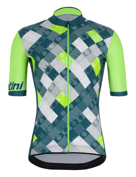 Santini Ironman SS Jersey Erkek Kısa Kol Forma 9I94075RVIS Ironman VIS Design ürün görseli 1