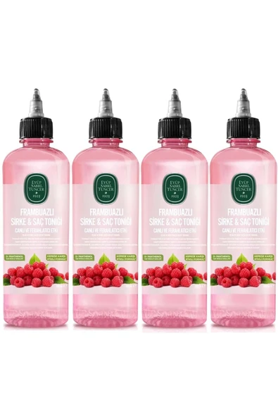 Eyüp Sabri Tuncer Saç Toniği 500ml Frambuazlı Sirkeli (4 LÜ SET) ürün görseli 1