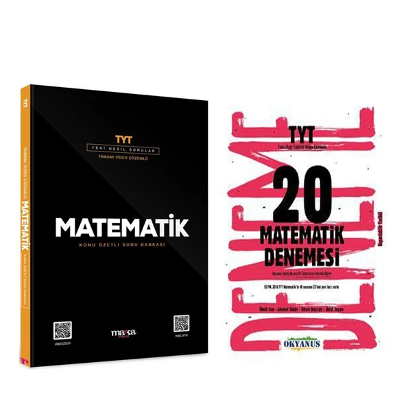 Marka TYT Matematik Soru Bankası ve Okyanus Deneme Seti 2 Kitap ürün görseli 1
