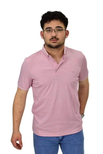Erkek Büyük Beden Polo Yaka Merserize Tişört T3000 BGL-ST04534 ürün görseli 1