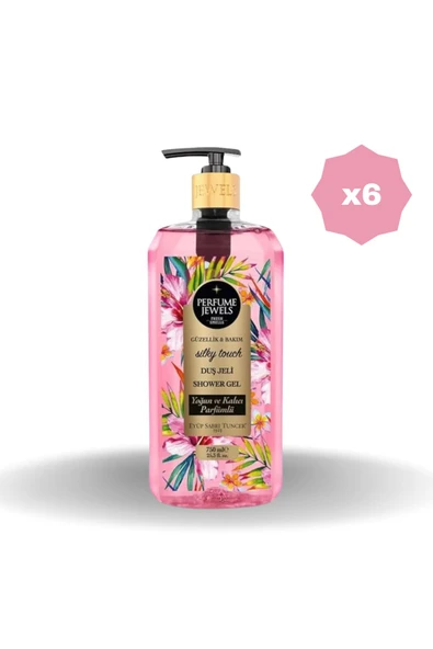 Eyüp Sabri Tuncer Silky Touch Duş Jeli Pet Şişe 750 ML - (6 ADET) ürün görseli 1