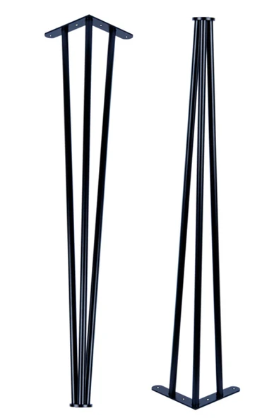 Metal Profil Boru Ayak Kütük Yemek Çalışma Masası Dresuar Ayağı 73 Cm (2 Adet) ürün görseli 1