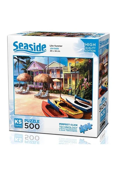 KS PUZZLE 500 PARCA WECOME TO BEACH (LIKE SUMMER) ürün görseli 1