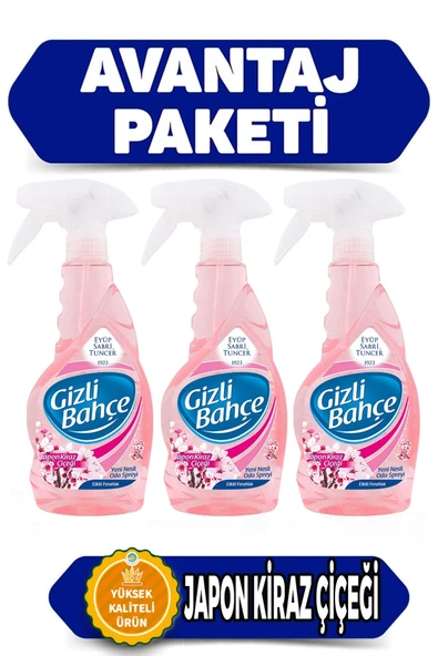 Eyüp Sabri Tuncer Japon Kiraz Çiçeği Oda Kokusu X3 Avantaj Paket 1500ml ürün görseli 1