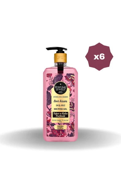 Eyüp Sabri Tuncer Love Kisses Duş Jeli Pet Şişe 750 ML - (6 ADET) ürün görseli 1