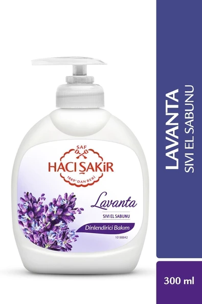 Hacı Şakir Lavanta Dinlendirici Bakım Sıvı El Sabunu 300 ml ürün görseli 1