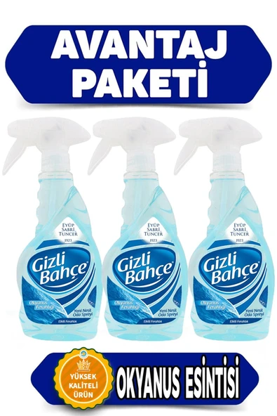 Eyüp Sabri Tuncer Okyanus Esintisi Oda Kokusu (500x3) 1500ml ürün görseli 1