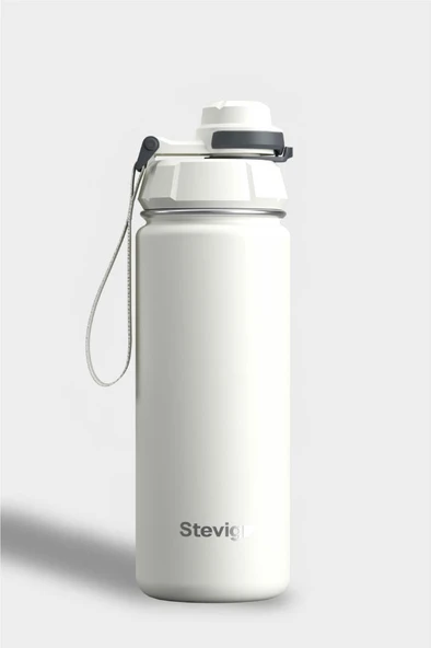 Stevig 1 Hand Leak-Proof Sızdırmaz Çelik Termos 500 Ml Star Whıte ST-220 ürün görseli 1