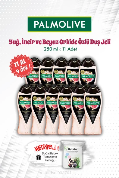 11 AL 9 ÖDE 250 ML Luminous Oils İncir ve Beyaz Orkide Özlü 250 ML Duş Jeli ve ROSIE ürün görseli 1