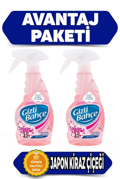 Eyüp Sabri Tuncer Japon Kiraz Çiçeği Oda Kokusu X2 Avantaj Paket 1000ml ürün görseli 1