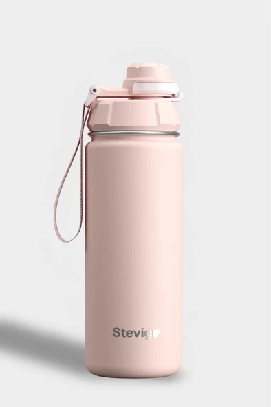 Stevig 1 Hand Leak-Proof Sızdırmaz Çelik Termos 500 Ml Icy Pınk ST-222 ürün görseli 1