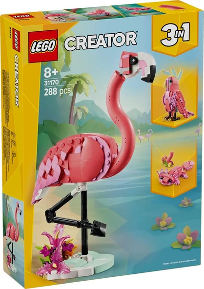 LEGO Creator 31170 Pink Flamingo ürün görseli 1