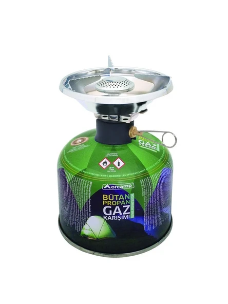 K-193-230 Rüzgarlıklı Çakmaksız Kamp Ocak 230 gr Tüp ürün görseli 1