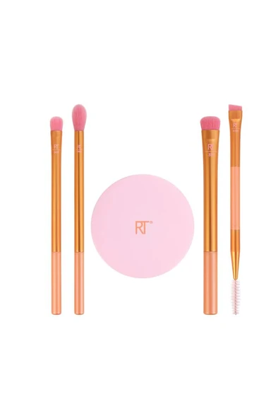 Real Techniques Hyperbrights Bold Type Eye -RT0220 Makyaj Fırça Seti - Resim 2