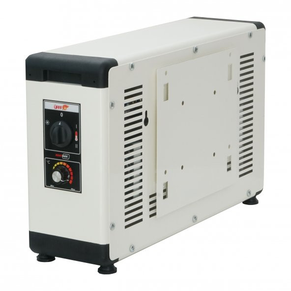 Heatbox board krem renk monofaze fanlı elektrikli ısıtıcı 1500/3000 watt ürün görseli 1