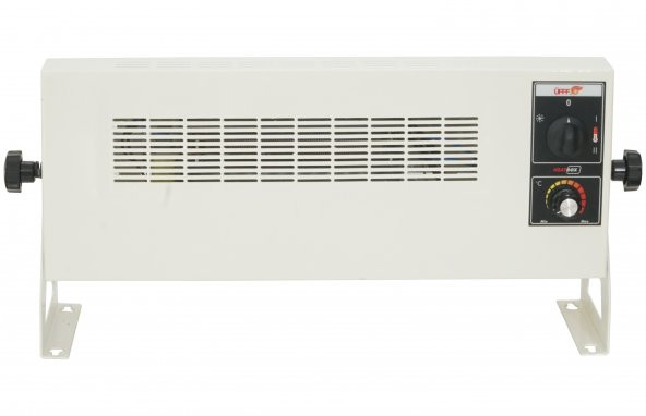 Heatbox 360 derece dönebilir beyaz monofaze fanlı elektrikli ısıtıcı 1000-2000 watt ürün görseli 1