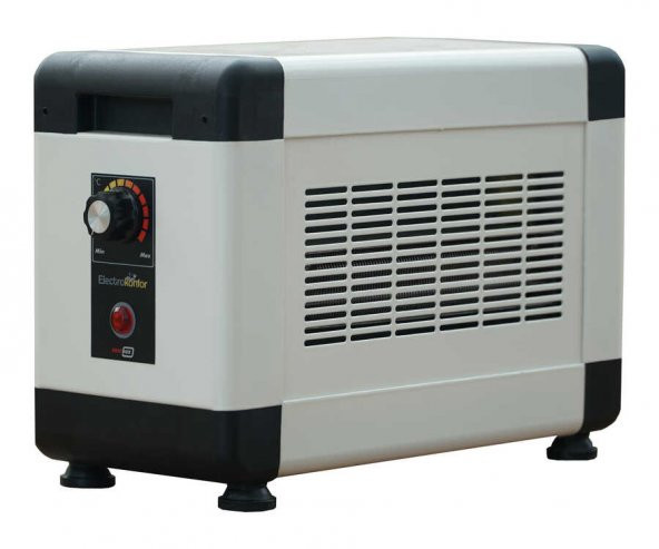 Heatbox board mini krem renk elektrikli fanlı ısıtıcı 2000 watt ürün görseli 1