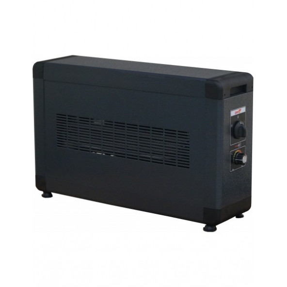 Heatbox Board Füme Renk Monofaze Fanlı Elektrikli Isıtıcı 1500/3000 Watt ürün görseli 1