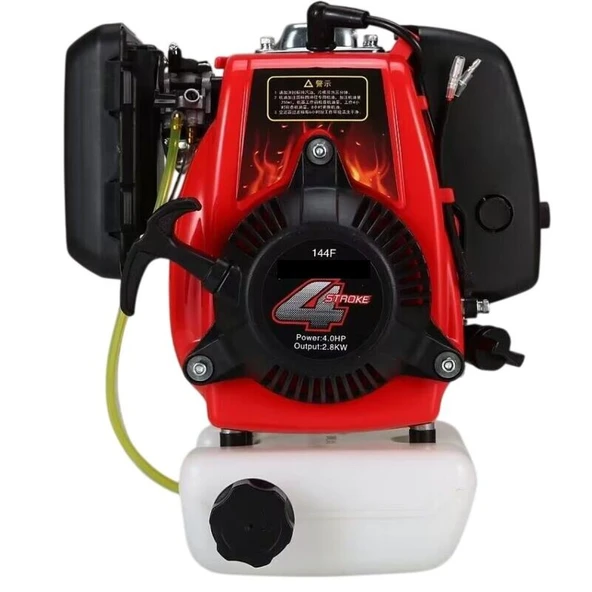 Benzinli Mini Çapa Motoru 144F Balatalı 4 Zamanlı 4 Hp ürün görseli 1