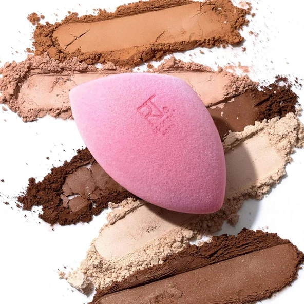 Real Techniques 2 Miracle Powder Sponges -RT 01994 Makyaj Sünger Seti - Resim 4