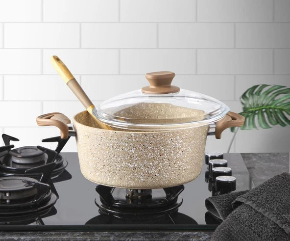 Lavonni 22 Cm Granit Derin Tencere ürün görseli 1