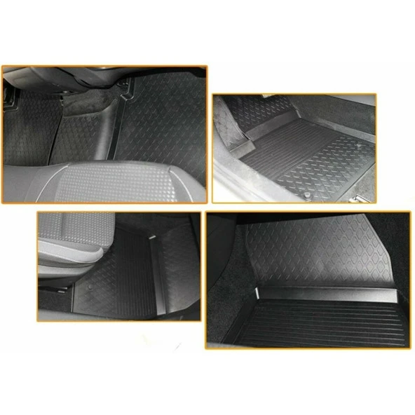 VW Caddy 4D Paspas Refref ve Bagaj Havuzu 2004 2010 - Resim 2