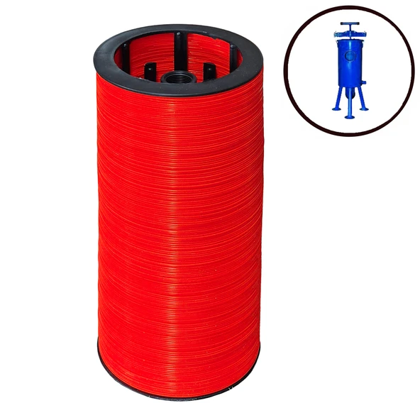 2.5" Damla Sulama Yedek Disk Filtre 35cm Plastik İç Takımı 1.Kalite Yosun Filtresi ürün görseli 1