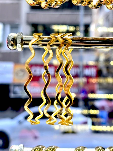 22 Ayar 10 Gram ZigZag Bilezik ürün görseli 1
