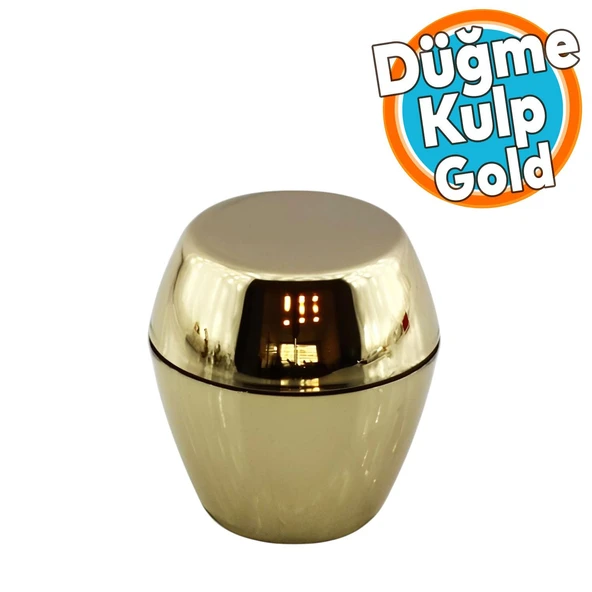 Mobilya Mutfak Dolap Dolabı Çekmece Kulpu Kulbu Plastik Altın Tek Vidalı Kulp Düğme Gold ürün görseli 1