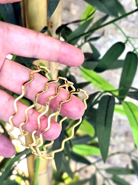 22 Ayar 10 Gram ZigZag Bilezik - Resim 2