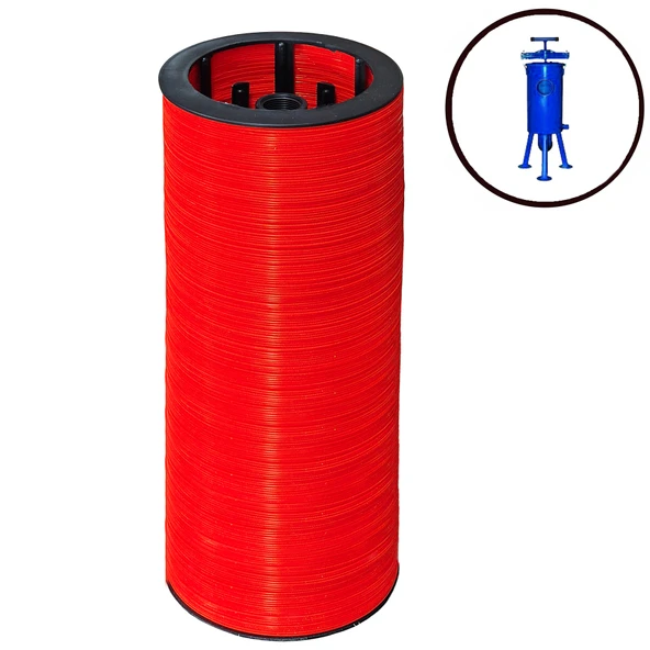 4" Damla Sulama Yedek Disk Filtre 50cm Plastik İç Takımı 1.Kalite Yosun Filtresi ürün görseli 1