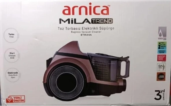 Arnica Et14444 Mila Trend Toz Torbasız Süpür. Rose ürün görseli 1