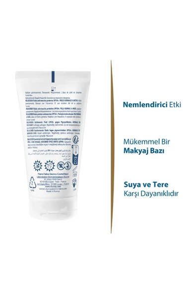 Ducray Melascreen Flude Protective Anti Spots Fluid Spf 50 50 ml - Resim 7
