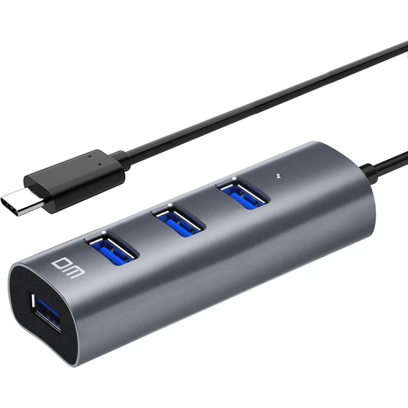 CHB010 Type-C To USB 3.0 4 Portlu Alüminyum Hub Çoklayıcı ürün görseli 1