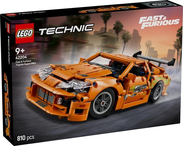 LEGO Technic 42204 Fast and Furious Toyota Supra MK4 ürün görseli 1