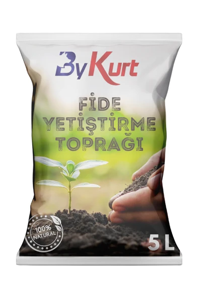 ByKurt Fide Yetiştirme Toprağı 5L Organik Tohum Çimlendirme ve Patlatma Harcı Zengin Karışım ürün görseli 1