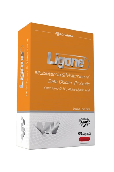 Ligone Beta Glucan Probiotic Multivitamin 60 Kapsül ürün görseli 1