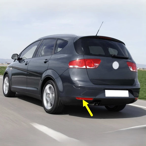 Seat Altea XL 2008-2015 Sol Arka Tampon Reflektörü Kedi Gözü 5P8945105 ürün görseli 1