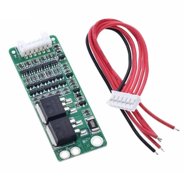 5S 15A BMS Lityum Li-ion Batarya Koruma Kartı - 5 Adet Seri 18650 Pil 21V  18650 Li-ion Lipo ürün görseli 1