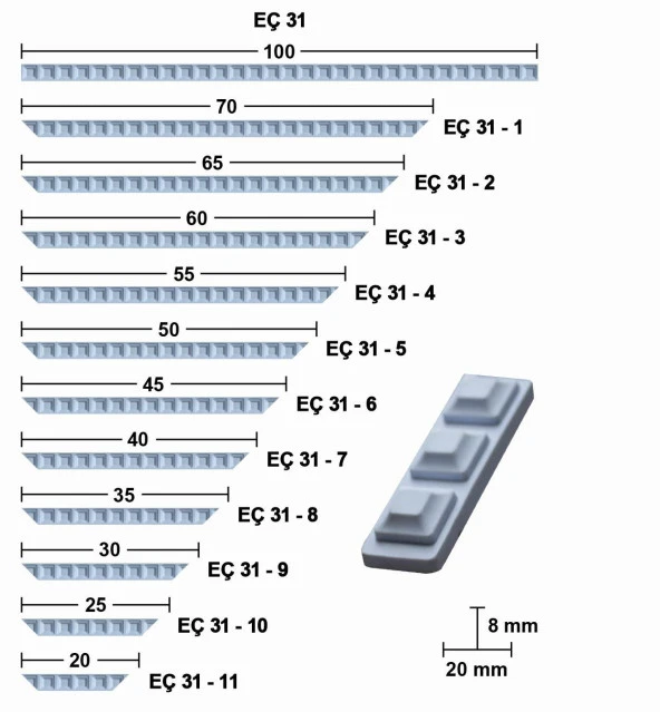 45 CM MOBİLYA ÇITASI - Resim 2