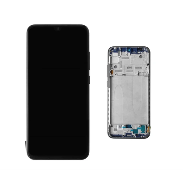 Xiaomi Uyumlu Mi A3 Lcd Ekran Çıtalı Kasalı Oled - Siyah ürün görseli 1
