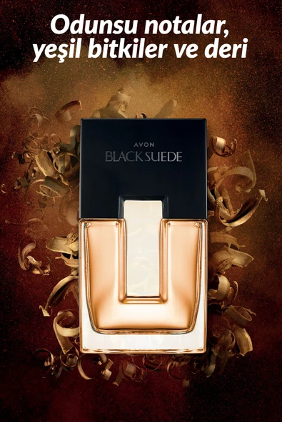 AVON Black Suede Erkek Parfüm Edt 75 Ml. - Resim 2