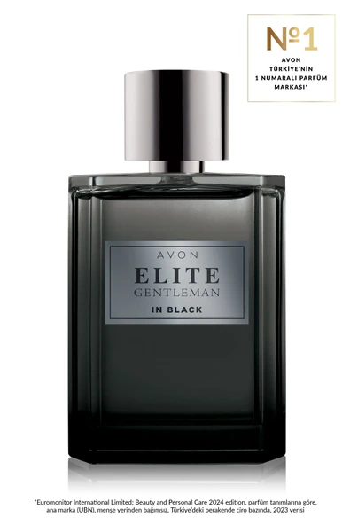 AVON Elite Gentleman in Black Erkek Parfüm Edt 75 Ml. ürün görseli 1