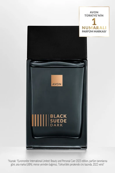 AVON Black Suede Dark EDT 100ml ürün görseli 1