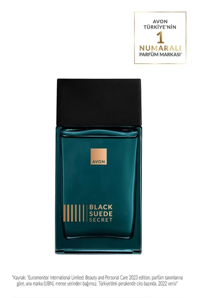 AVON Black Suede Secret Erkek Parfüm Edt 100 Ml. ürün görseli 1