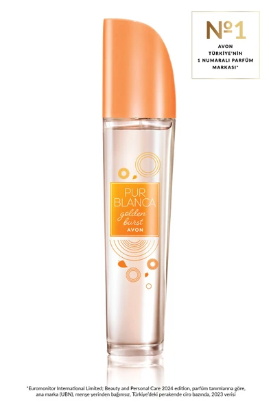 AVON Pur Blanca Golden Burst Kadın Parfüm Edt 50 Ml. ürün görseli 1