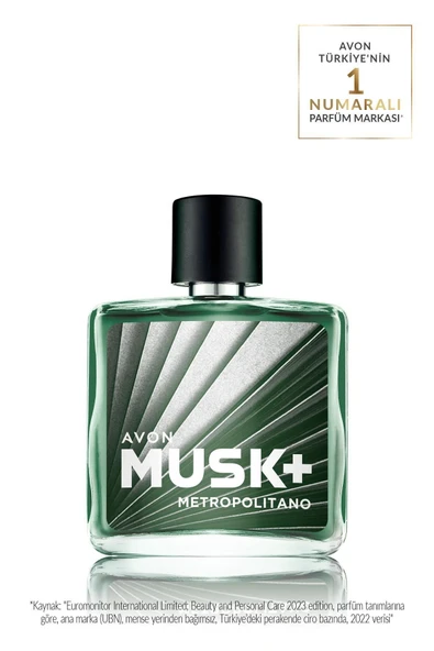 AVON Musk Metropolitano Erkek Parfüm Edt 75 Ml. ürün görseli 1