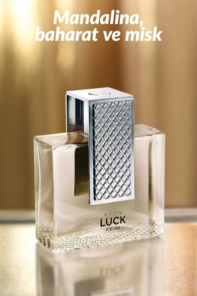 AVON Luck Erkek Parfüm Edt 75 Ml. - Resim 2